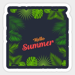 Aloha summer Sticker